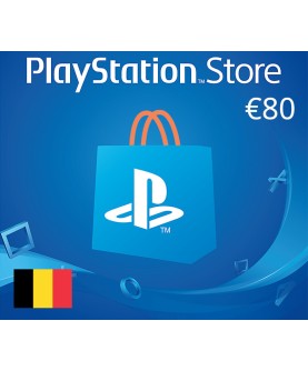 PlayStation Network Card €80 BE PlayStation Key 